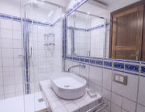 indoor, bathroom, sink, wall, bathtub, plumbing fixture, shower, tap, bathroom accessory, interior, toilet, design